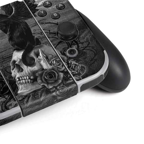 Alchemy Nine Lives of Poe Nintendo Switch OLED (2021) Skin